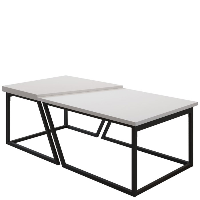 Hanah Home Verona P0024623 Juego de Mesas de Café Blanco Hanah Home Verona P0024623 Juego de Mesas de Café Blanco